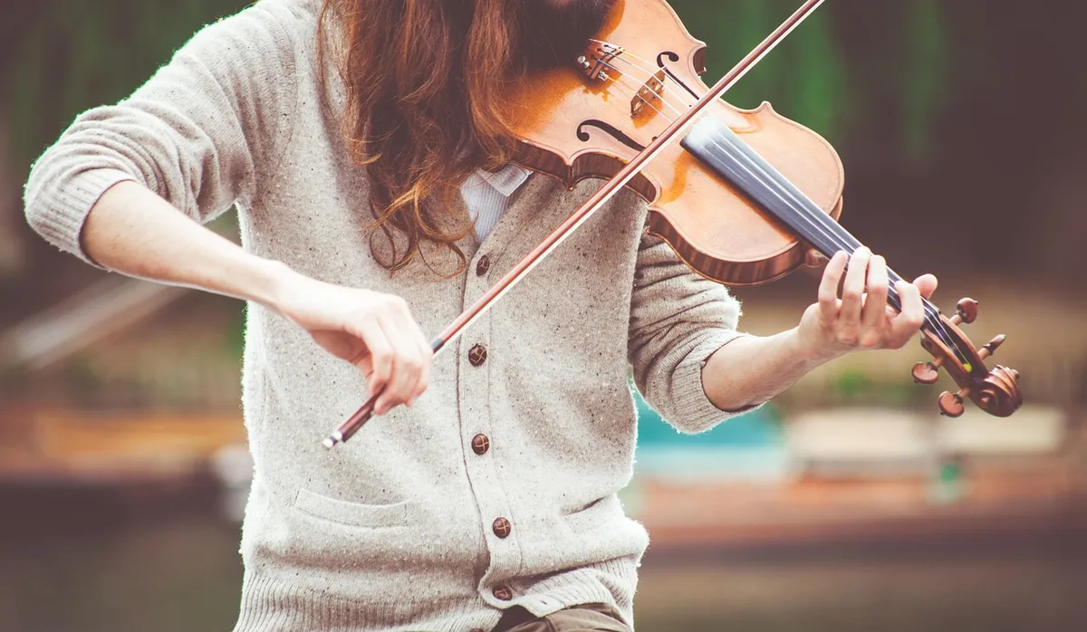 女性、小提琴、音樂、小提琴手、音樂 Instruments、年輕女性、女性音樂人、演奏音樂、演奏小提琴、音樂人、弦 Instruments、旋律、弓弦式