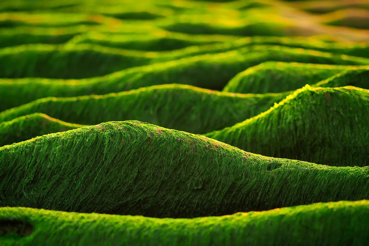 taiwan, nature, taipei, new taipei city, seaside, old plum, sea, old meishicao, green algae, plant