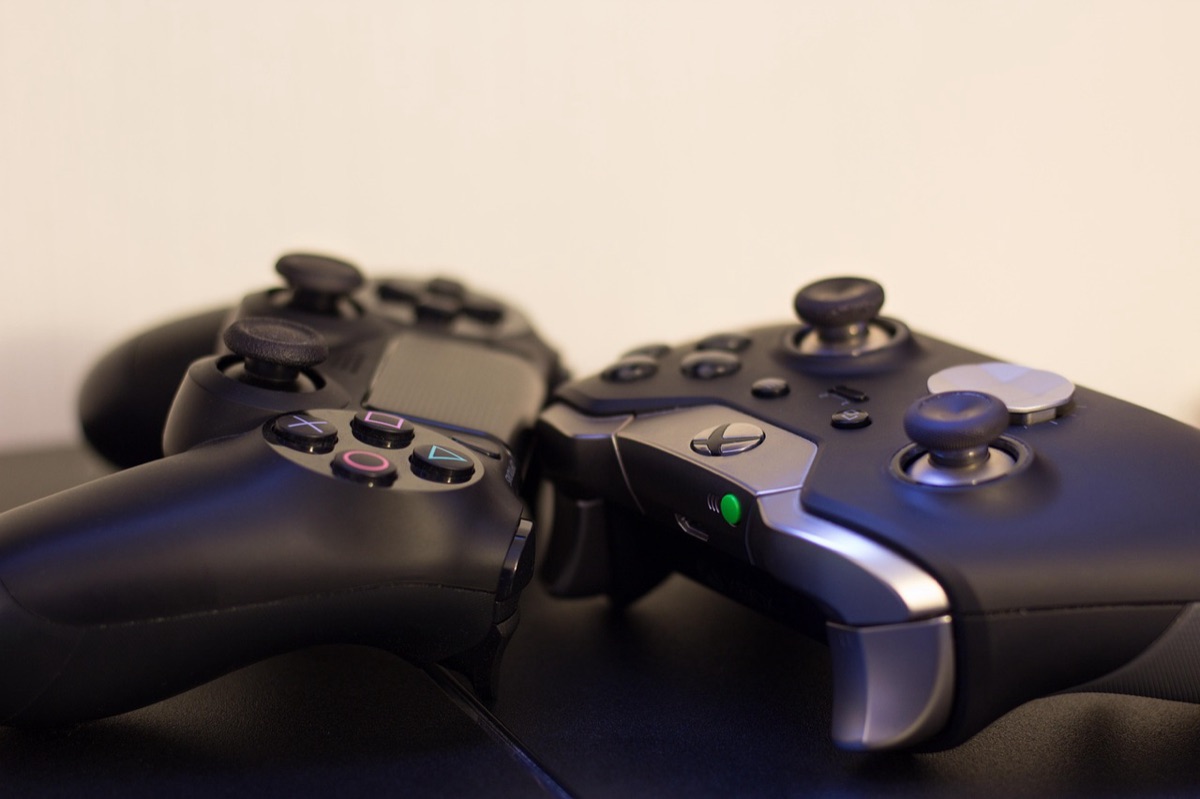 controlador de videojuegos para juegos competitivos