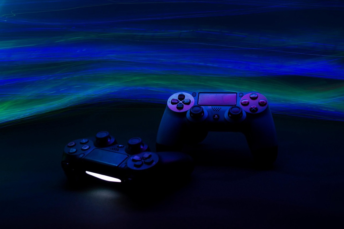 Een computerscherm met actievolle gameplay