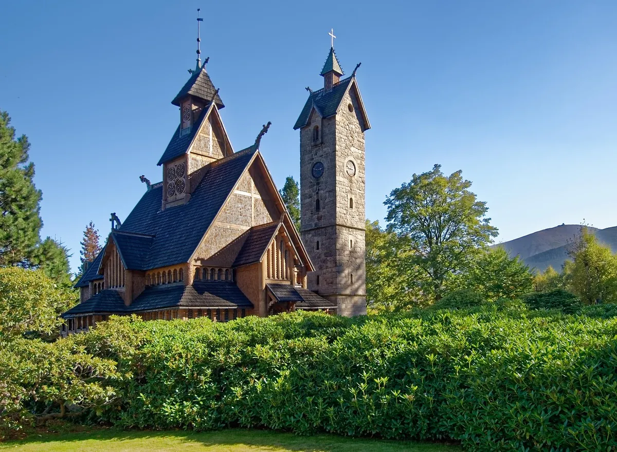 poland, silesia, stave church wang, church, crooked, karpacz, architecture, poland, silesia, karpacz, karpacz, karpacz, karpacz, karpacz